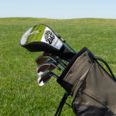 Moderne foto super dad Golf Head Hoesje Golfheadcover (Insitu)