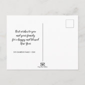 Moderne foto Typografie Happy Norooz nieuwjaar Briefkaart (Achterkant)