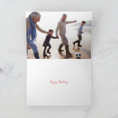 Moderne foto van Birthday Card voor oma Kaart (Binnen)