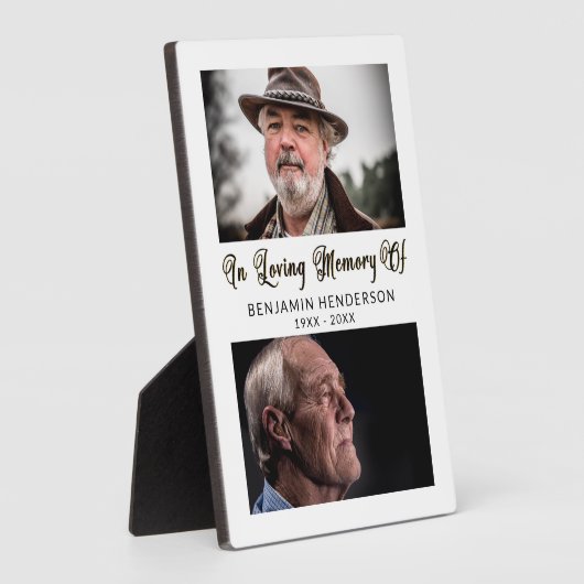 Moderne foto van geheugen 2 fotoplaat (Zijkant)