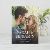 Moderne foto van M Verticaal beeld Opslaan Datum Kaart (Staand voorkant)