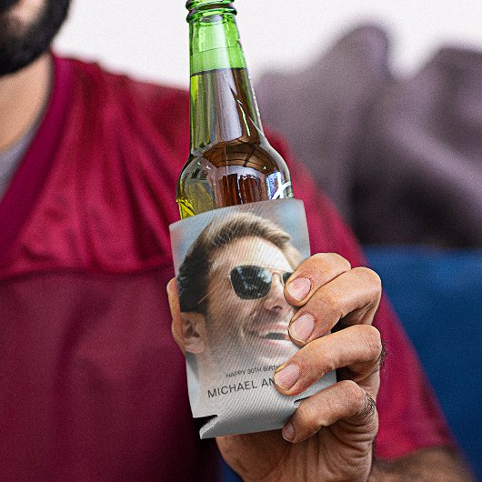 Moderne Foto Verjaardag Blikjeskoeler