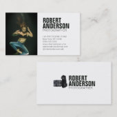 Moderne foto-Visitekaartje voor fotografen Visitekaartje (Voorkant / Achterkant)