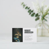 Moderne foto-Visitekaartje voor fotografen Visitekaartje (Staand voorkant)