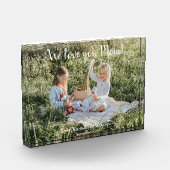 Moderne foto We houden van je mam Block (Links)