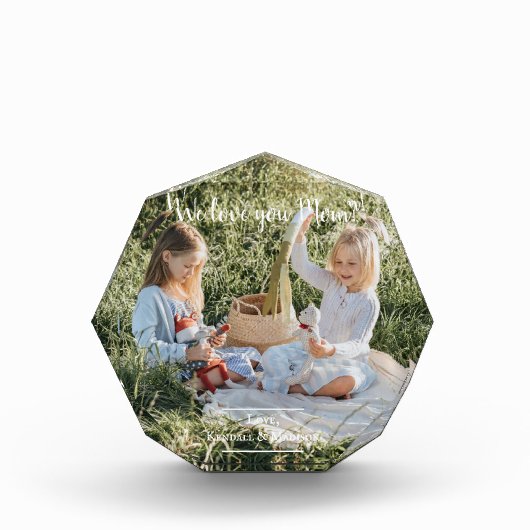 Moderne foto We houden van je moeder (Voorkant)