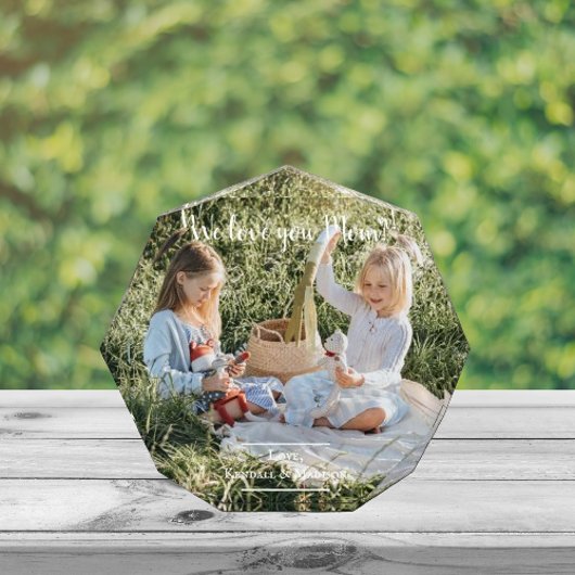 Moderne foto We houden van je moeder