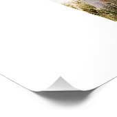 Moderne Foto Wij zijn verloofd Verlovingsfeest Perfect Poster (Hoek)