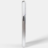 Moderne foto wit verloop monogram Case-Mate iPhone case (Achterkant / Rechts)