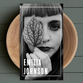 Moderne foto Zwart & Wit Visitekaartje