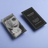 Moderne foto Zwart & Wit Visitekaartje