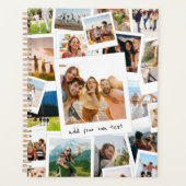Moderne Fotoalbum Foto Collage Planner (Voorkant)