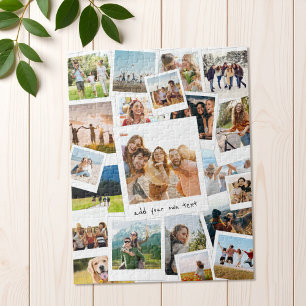 Moderne Fotoalbum Fotocollage Legpuzzel
