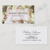 Moderne fotobedekking | Visitekaartje fotografie (Voorkant / Achterkant)