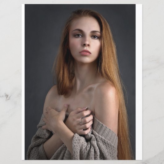 Moderne fotoblauwe 40e verjaardag | Uitnodiging (Achterkant)