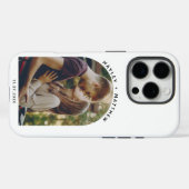 Moderne fotoboog minimalistisch Case-Mate iPhone case (Achterkant (horizontaal))