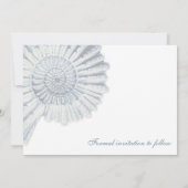 Moderne fotobruiloft sparen de datum save the date (Achterkant)