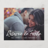 Moderne fotobudget Spaans sparen de datum (Voorkant)