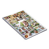 Moderne fotocollage 31 Afbeelding familie Notitieboek (Rechterzijde)