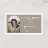 Moderne Fotocollage 5 Arch Foto's Fotograaf Visitekaartje (Voorkant)