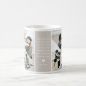 Moderne fotocollage 'Best MOM Ever' Koffiemok (Center)