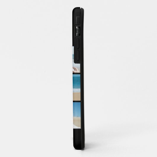 Moderne Fotocollage Beste Moeder ooit Moeder Zwart Case-Mate iPhone Case (Achterkant/links)