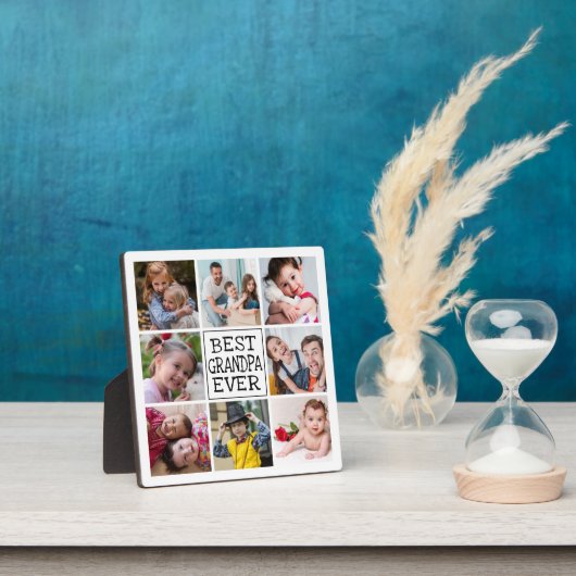 Moderne fotocollage | Beste opa ooit Fotoplaat (Insitu)