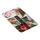 Moderne fotocollage Beste opa ooit Magneet (Rechterzijde)