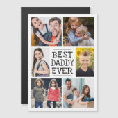 Moderne fotocollage | Beste papa ooit (Voorkant / Achterkant)