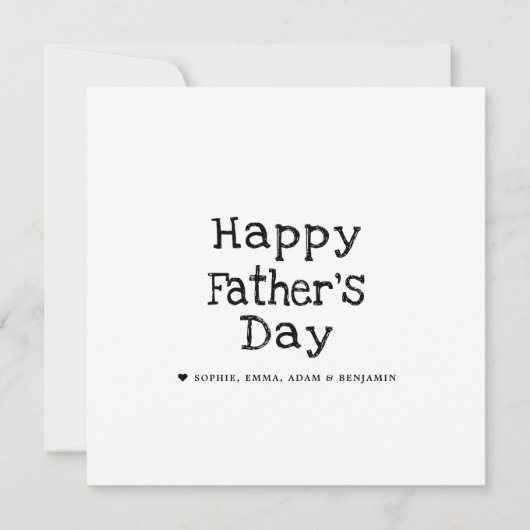 Moderne fotocollage | Beste papa ooit (Achterkant)