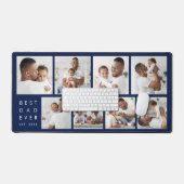 Moderne Fotocollage Beste Papa Ooit Bureaumat (Keyboard & Muis)