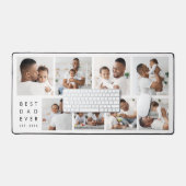 Moderne Fotocollage Beste Papa Ooit Bureaumat (Keyboard & Muis)