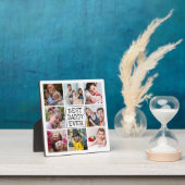 Moderne fotocollage | Beste papa ooit Fotoplaat (Insitu)