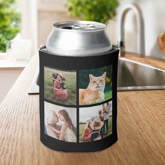 Moderne fotocollage blikjeskoeler