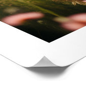 Moderne fotocollage bruiloft zitgrafiek poster (Hoek)