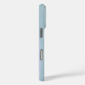 Moderne fotocollage Cool Blue Waterverf naam Case-Mate iPhone Case (Achterkant / Rechts)