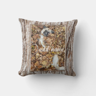 moderne fotocollage foto hond kussen