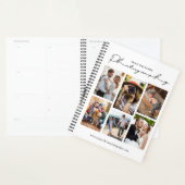 Moderne fotocollage fotograaf benoeming planner (Display)