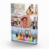 Moderne fotocollage Gelukkige verlate verjaardagsk Fotoblokken (Rechts)