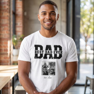 Moderne Fotocollage Gepersonaliseerd T-shirt