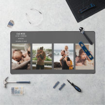 Moderne fotocollage gepersonaliseerde papa-modus