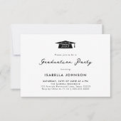 Moderne fotocollage Graduation Party Kaart (Voorkant)