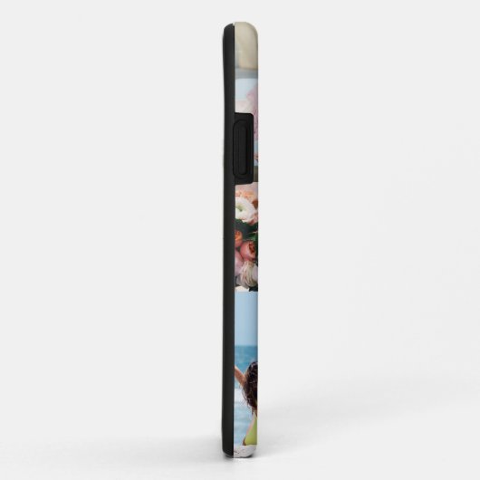 Moderne fotocollage Happy birthday Schattige Case-Mate iPhone Case (Achterkant/rechts)