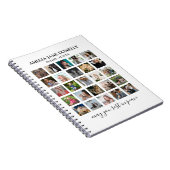 Moderne Fotocollage Herdenkingsgast Notitieboek (Rechterzijde)