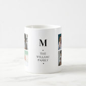 Moderne Fotocollage keepsake instagram Koffiemok (Center)