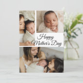 Moderne fotocollage | Moederdag kaart (Staand voorkant)