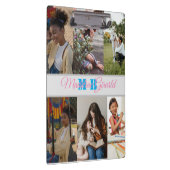 Moderne fotocollage monogrammen klembord (Rechts)