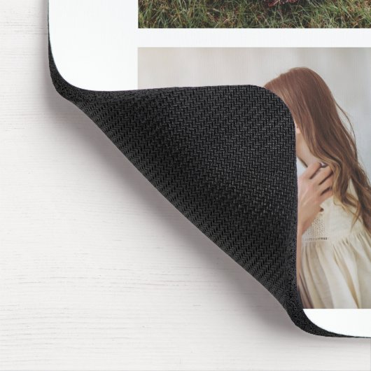 Moderne fotocollage muismat (Hoek)