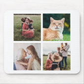 Moderne fotocollage muismat (Voorkant)