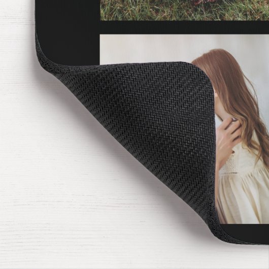 Moderne fotocollage muismat (Hoek)